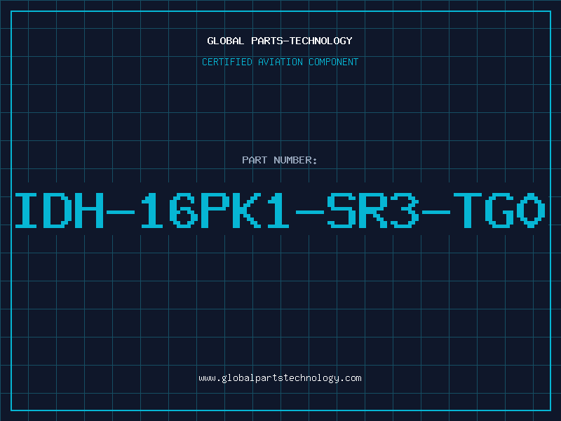 Aviation Part IDH-16PK1-SR3-TG0