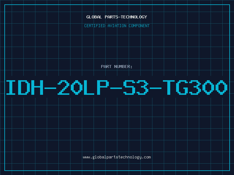 Aviation Part IDH-20LP-S3-TG300