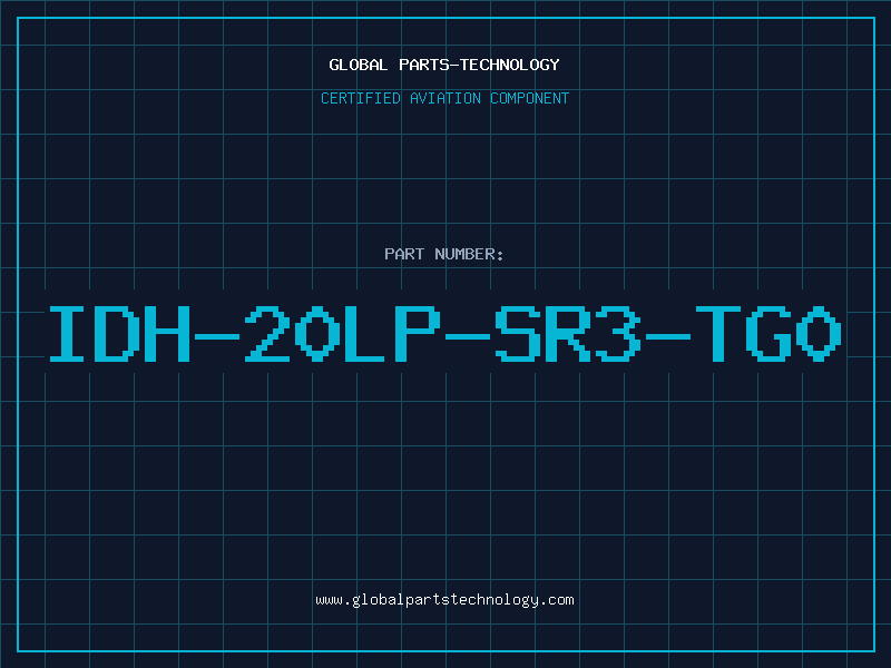 Aviation Part IDH-20LP-SR3-TG0