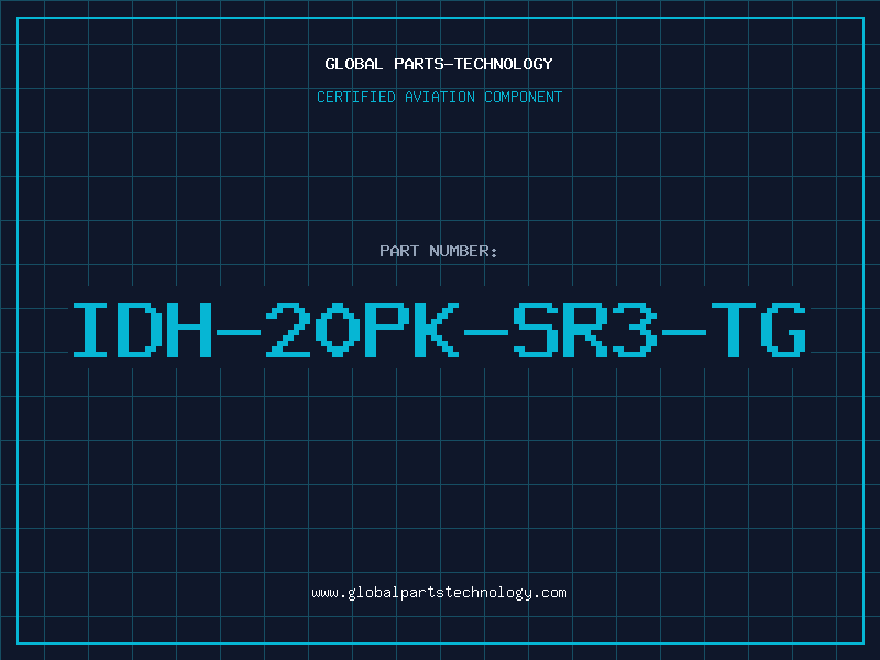Aviation Part IDH-20PK-SR3-TG