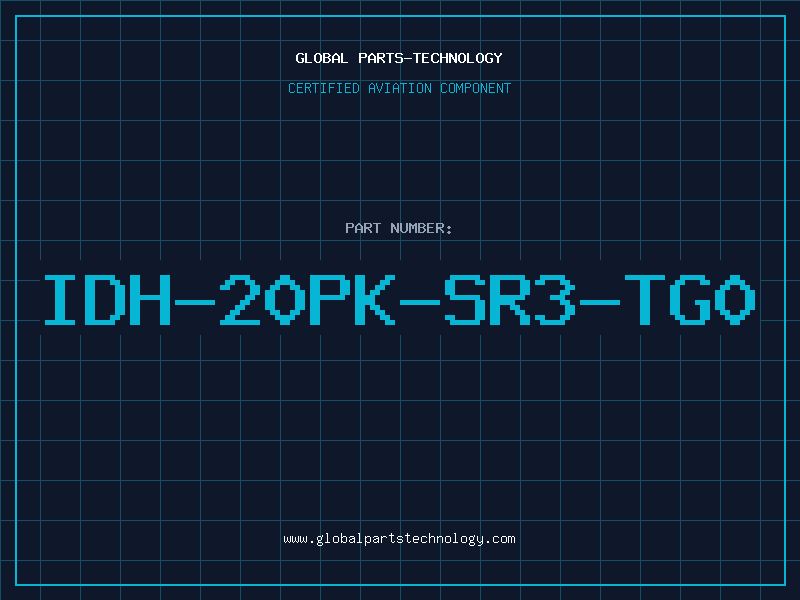 Aviation Part IDH-20PK-SR3-TG0