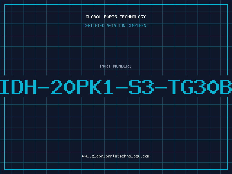 Aviation Part IDH-20PK1-S3-TG30B