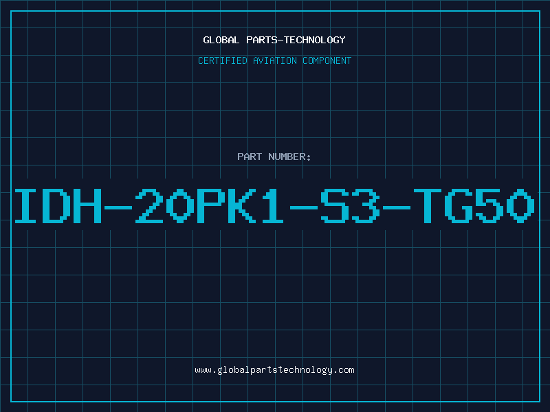 Aviation Part IDH-20PK1-S3-TG50