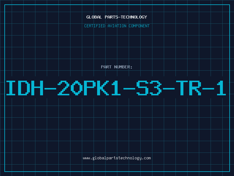 Aviation Part IDH-20PK1-S3-TR-1