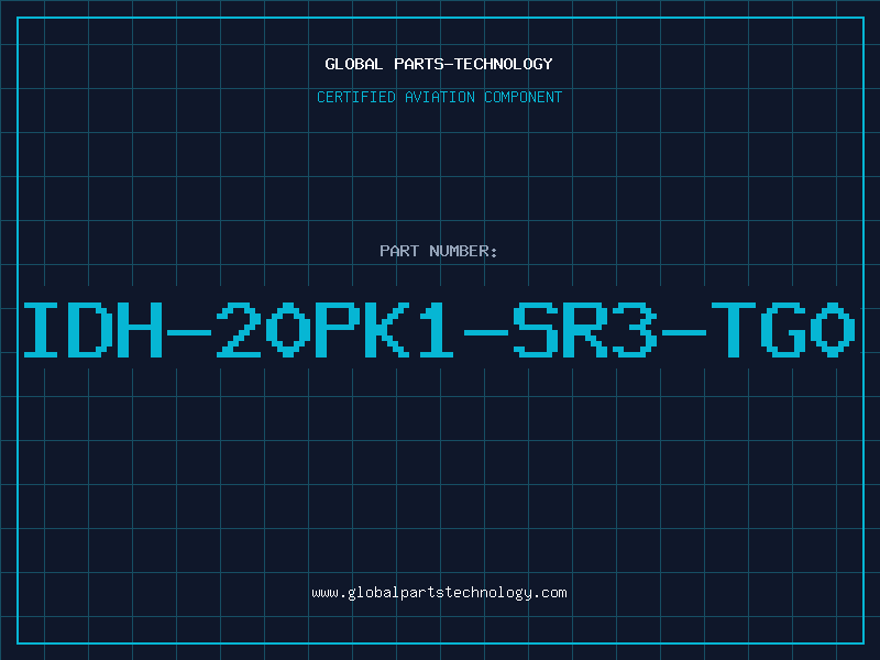 Aviation Part IDH-20PK1-SR3-TG0