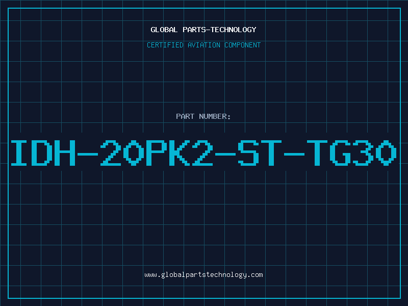 Aviation Part IDH-20PK2-ST-TG30