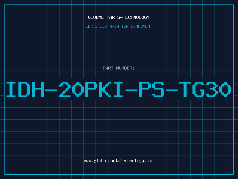 Aviation Part IDH-20PKI-PS-TG30