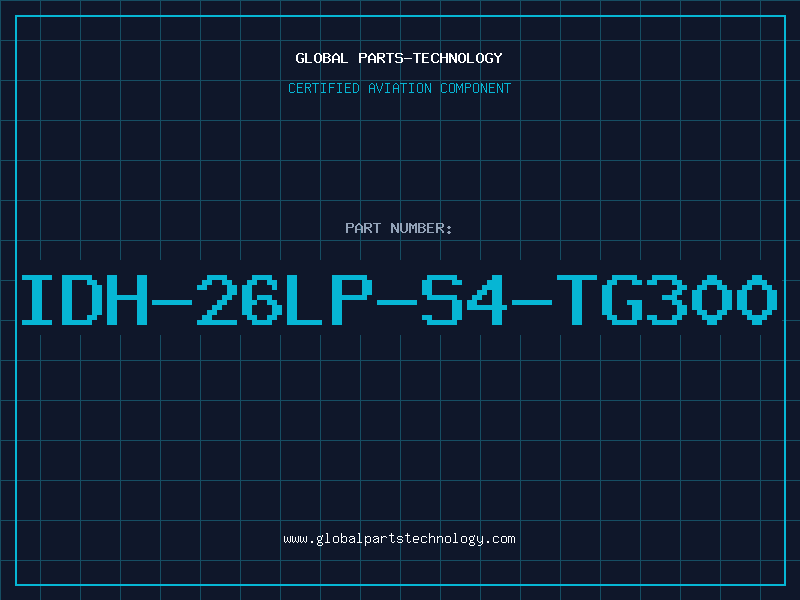 Aviation Part IDH-26LP-S4-TG300