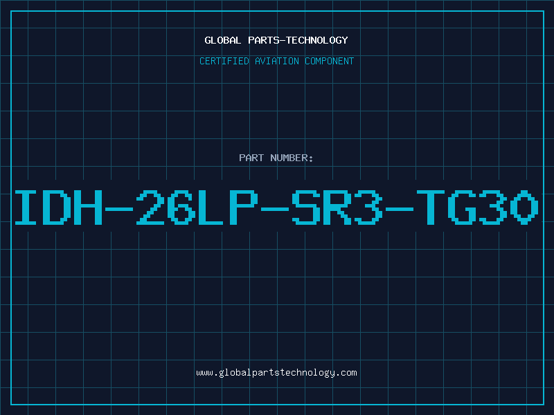 Aviation Part IDH-26LP-SR3-TG30