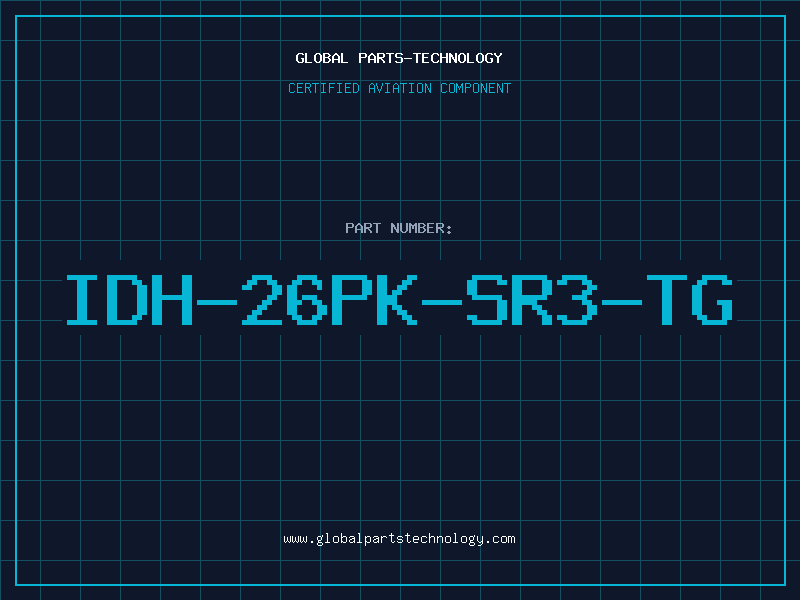 Aviation Part IDH-26PK-SR3-TG