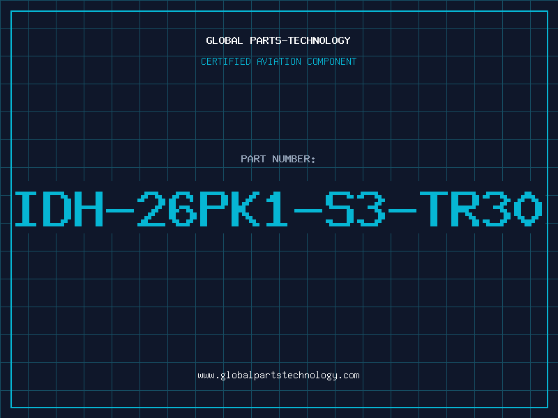 Aviation Part IDH-26PK1-S3-TR30