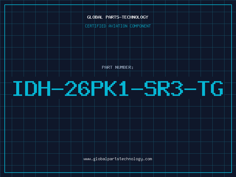 Aviation Part IDH-26PK1-SR3-TG