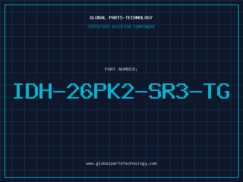 Aviation Part IDH-26PK2-SR3-TG