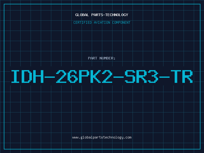 Aviation Part IDH-26PK2-SR3-TR