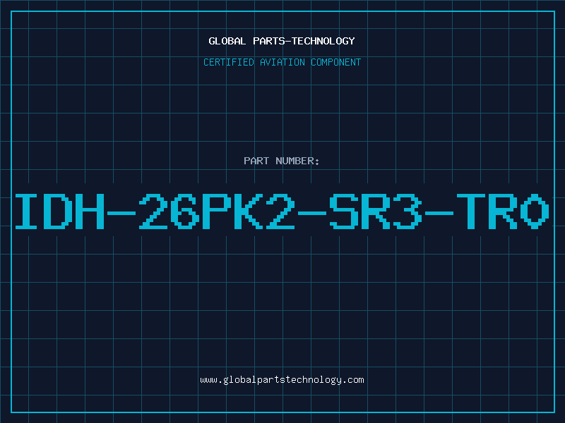 Aviation Part IDH-26PK2-SR3-TR0