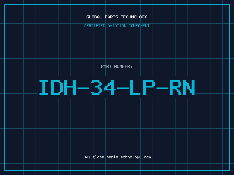 Aviation Part IDH-34-LP-RN