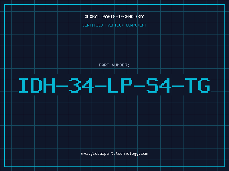 Aviation Part IDH-34-LP-S4-TG