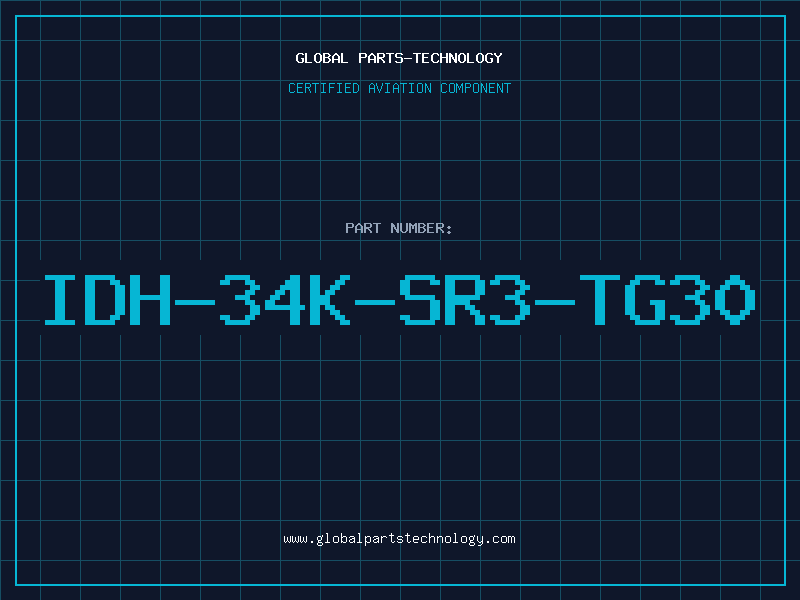 Aviation Part IDH-34K-SR3-TG30