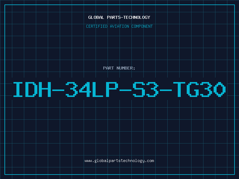 Aviation Part IDH-34LP-S3-TG30
