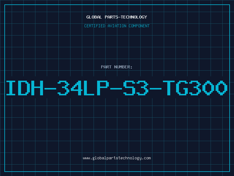 Aviation Part IDH-34LP-S3-TG300
