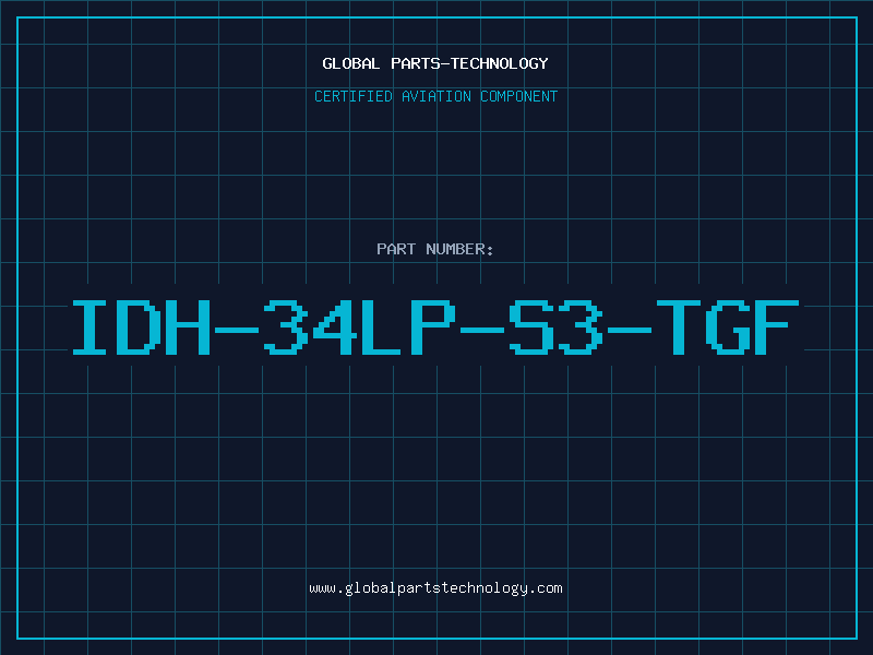 Aviation Part IDH-34LP-S3-TGF
