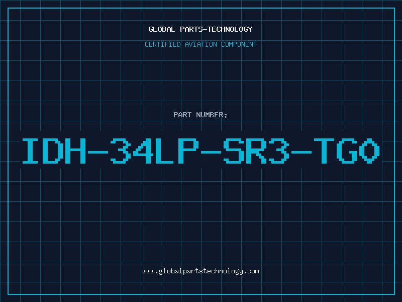 Aviation Part IDH-34LP-SR3-TG0