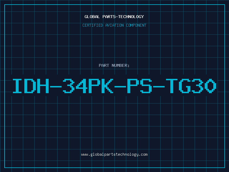 Aviation Part IDH-34PK-PS-TG30