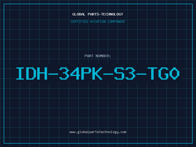 Aviation Part IDH-34PK-S3-TG0