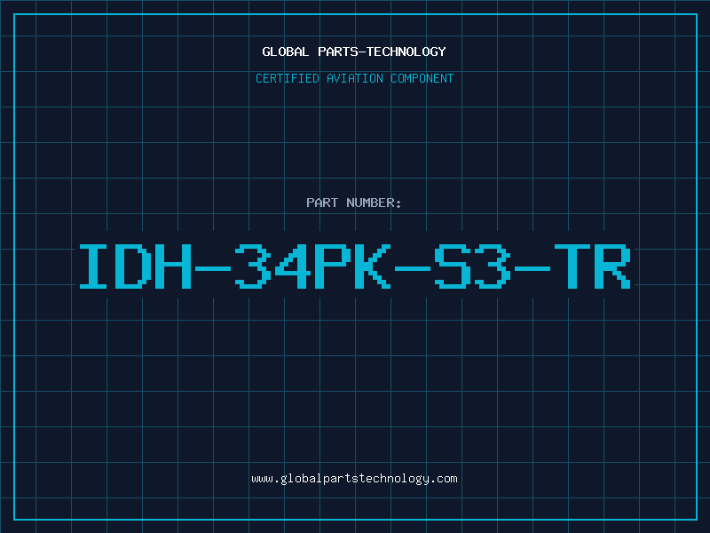 Aviation Part IDH-34PK-S3-TR