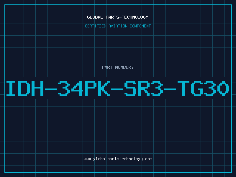 Aviation Part IDH-34PK-SR3-TG30