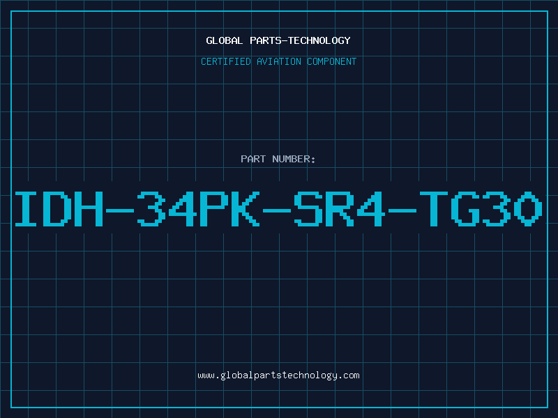 Aviation Part IDH-34PK-SR4-TG30