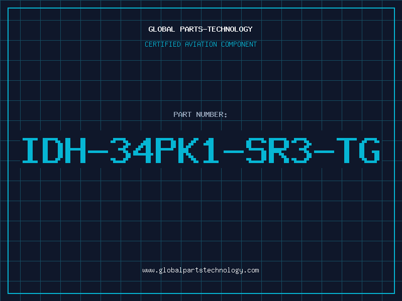 Aviation Part IDH-34PK1-SR3-TG