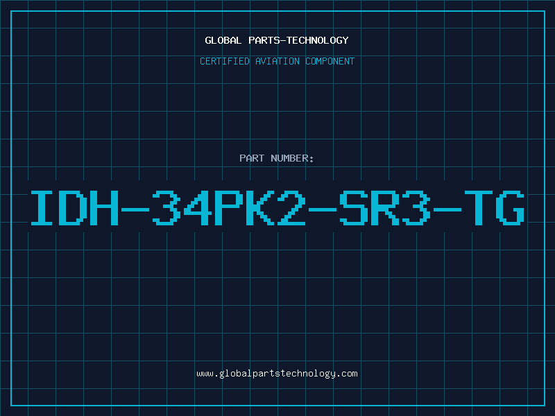 Aviation Part IDH-34PK2-SR3-TG