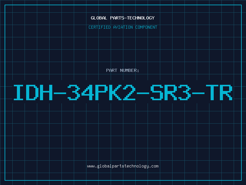 Aviation Part IDH-34PK2-SR3-TR