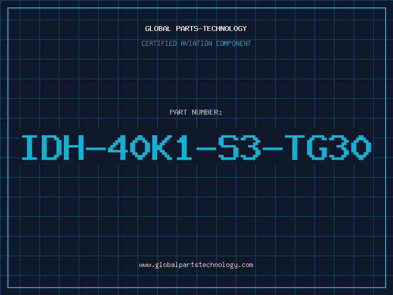 Aviation Part IDH-40K1-S3-TG30