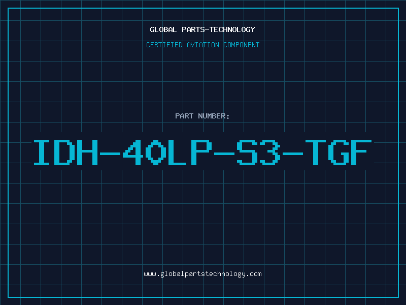 Aviation Part IDH-40LP-S3-TGF