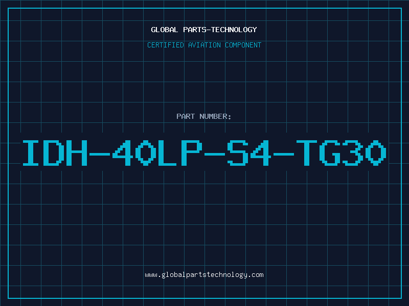 Aviation Part IDH-40LP-S4-TG30