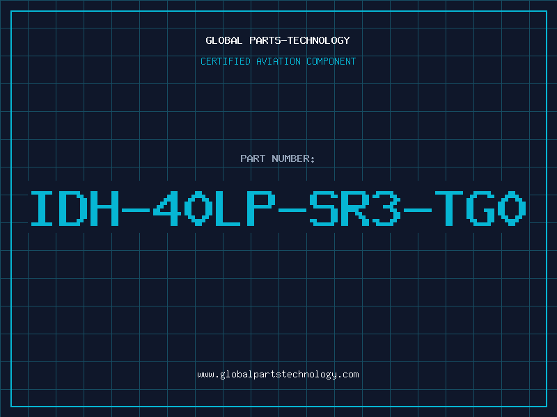 Aviation Part IDH-40LP-SR3-TG0
