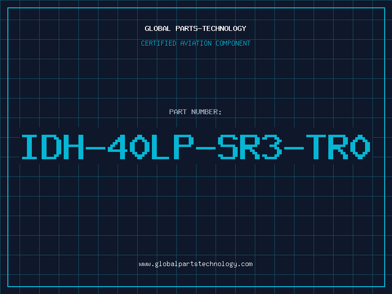 Aviation Part IDH-40LP-SR3-TR0
