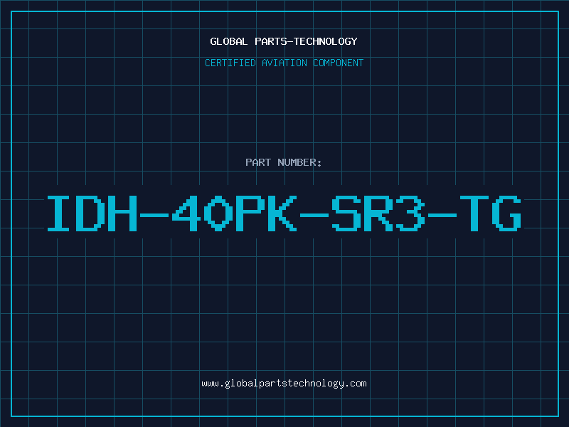 Aviation Part IDH-40PK-SR3-TG