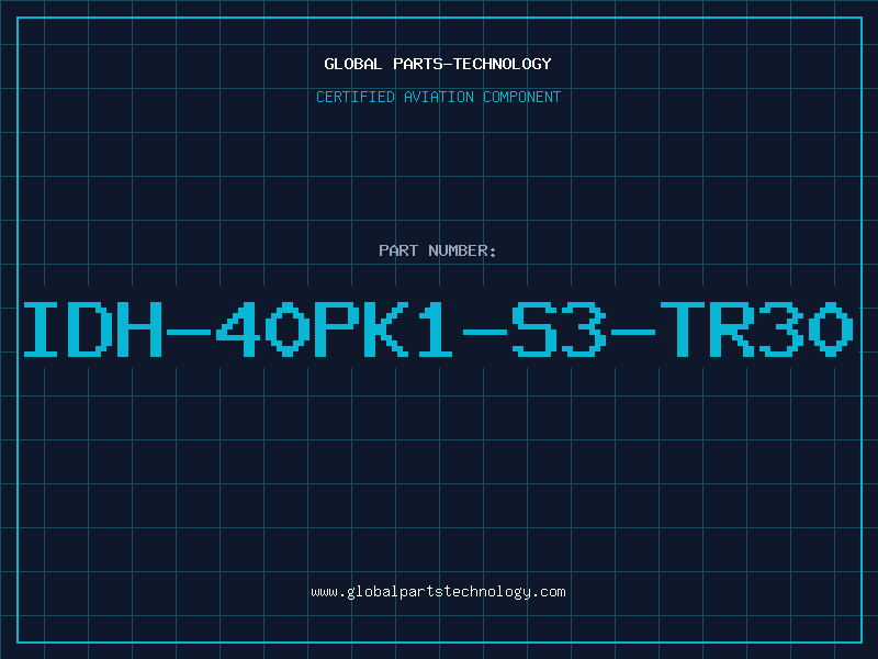 Aviation Part IDH-40PK1-S3-TR30