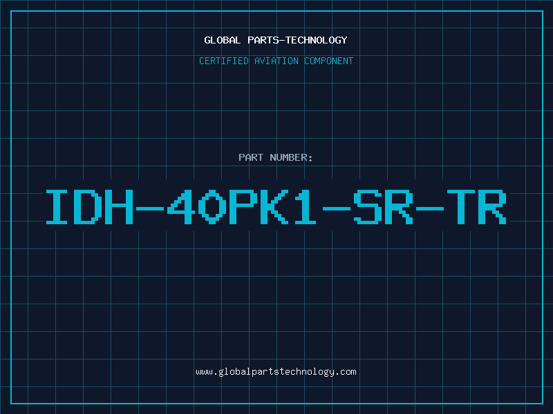 Aviation Part IDH-40PK1-SR-TR