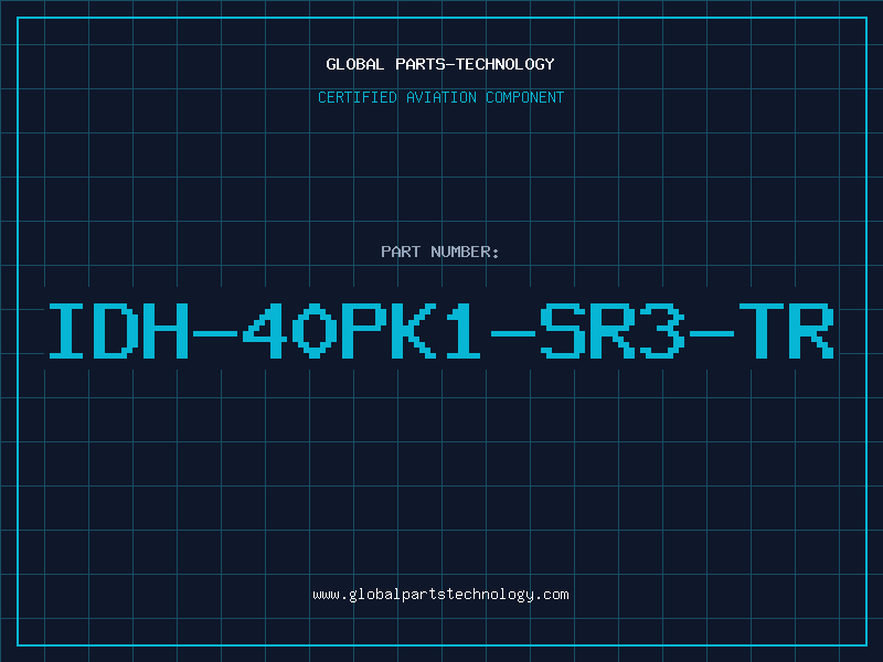 Aviation Part IDH-40PK1-SR3-TR