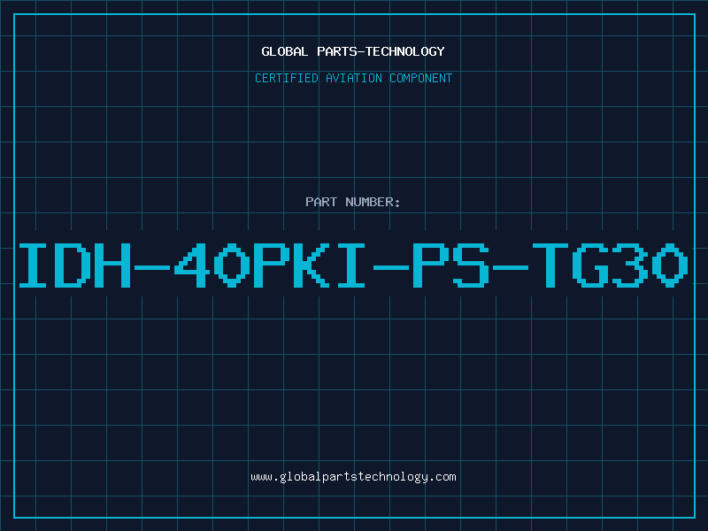 Aviation Part IDH-40PKI-PS-TG30