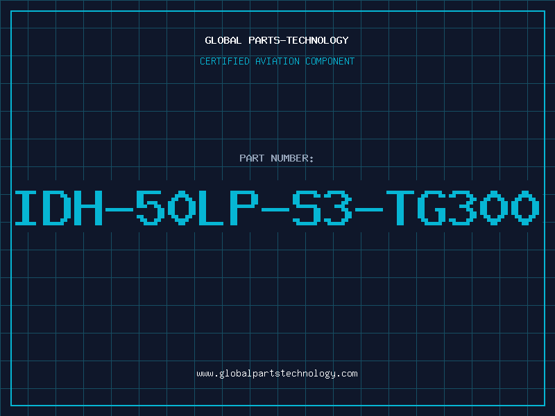 Aviation Part IDH-50LP-S3-TG300