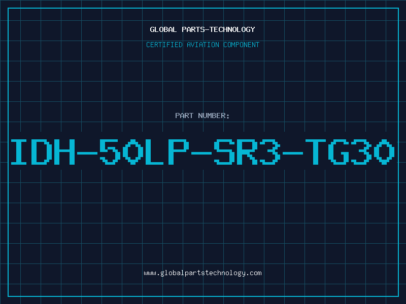 Aviation Part IDH-50LP-SR3-TG30