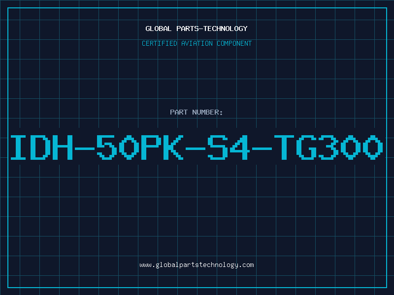 Aviation Part IDH-50PK-S4-TG300