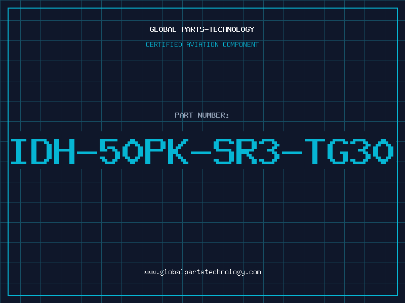Aviation Part IDH-50PK-SR3-TG30