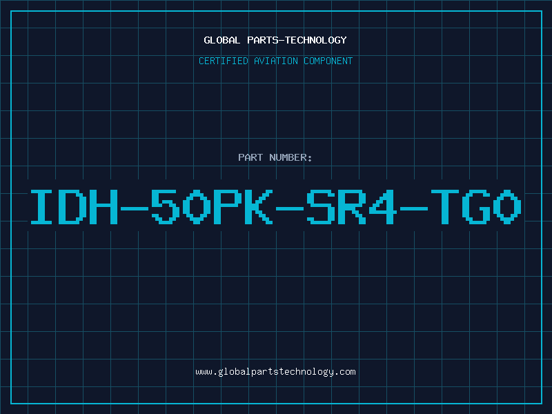 Aviation Part IDH-50PK-SR4-TG0