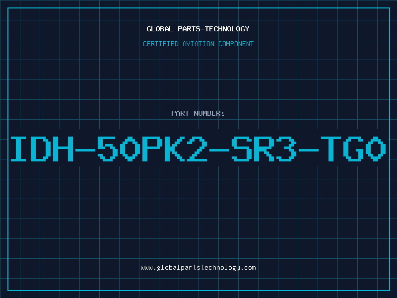 Aviation Part IDH-50PK2-SR3-TG0